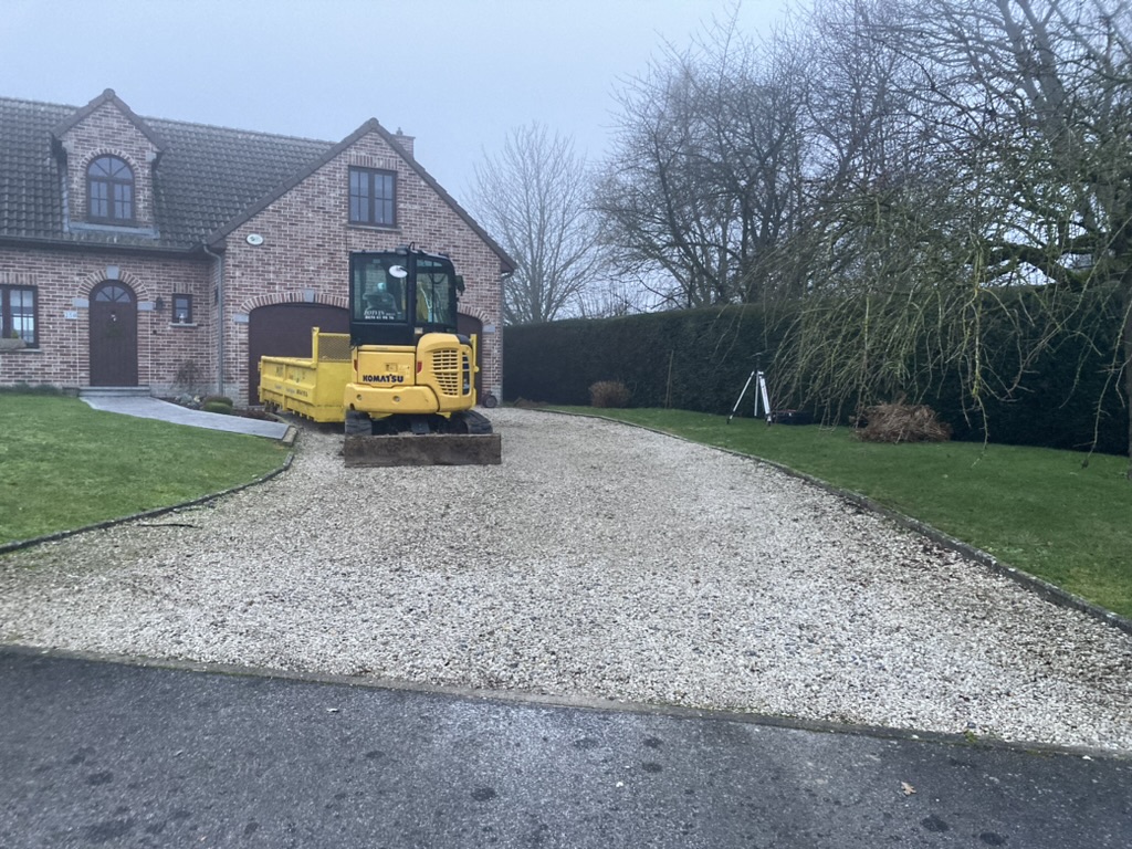 Un parking avant travaux