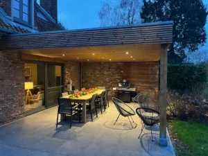 Terrasse couverte